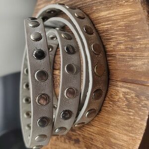 Leather wrap bracelet‎ B2831